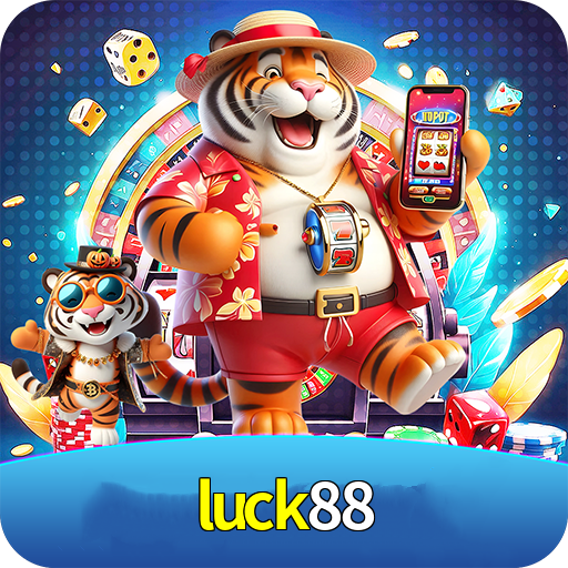 Imagem promocional da luck88 mostrando a plataforma e suas vantagens